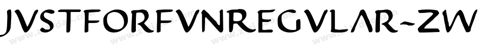 JustforfunRegular-zWz1字体转换