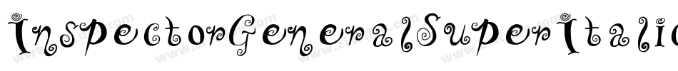InspectorGeneralSuperItalic-jE9d7字体转换 InspectorGeneralSuperItalic-jE9d7字体转换