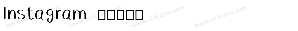 Instagram字体转换