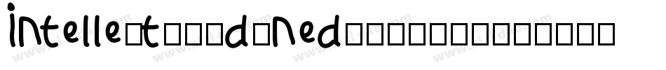 IntellectabodonedTwo-DMxD字体转换