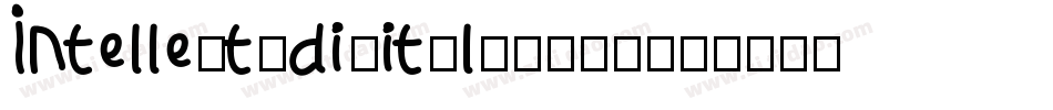 Intellectadigital-mVaV字体转换