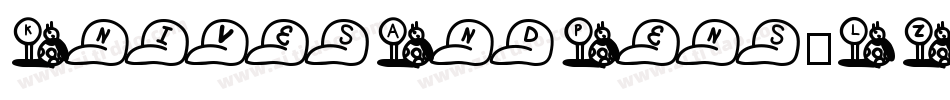KnivesAndPens-LZxE字体转换