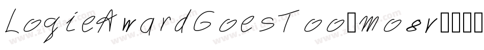 LogieAwardGoesToo-mo8v字体转换 LogieAwardGoesToo-mo8v字体转换
