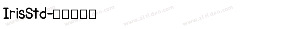 IrisStd字体转换