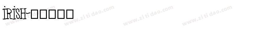 irish字体转换