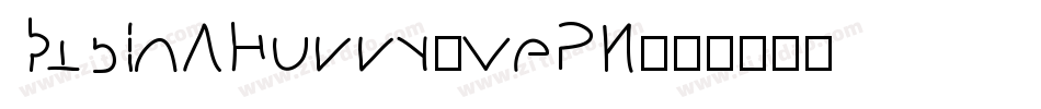 DjbInAHurry-vePM字体转换