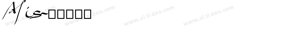Mis字体转换