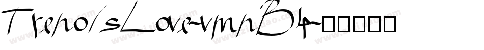 TrenoIsLove-vmnB4字体转换