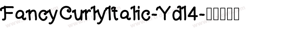 FancyCurlyItalic-Ydl4字体转换