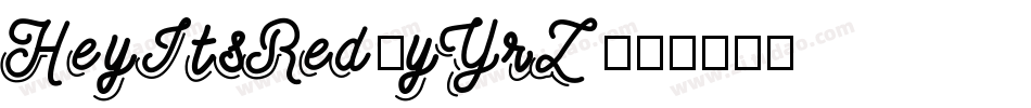HeyItsRed-yYrZ字体转换