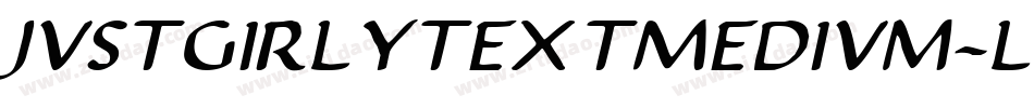 JustgirlytextMedium-lEwq字体转换