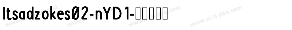 Itsadzokes02-nYD1字体转换