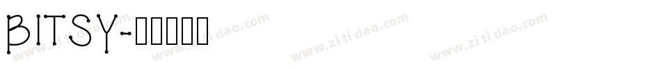 BITSY字体转换