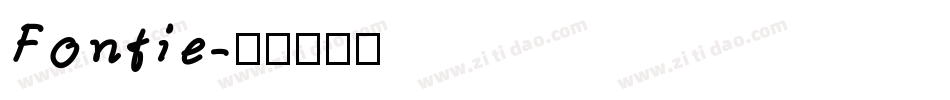 Fontie字体转换