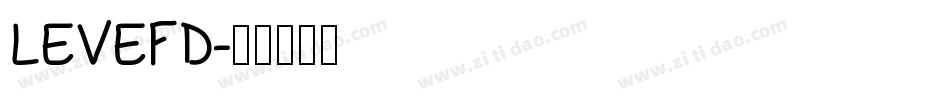 LEVEFD字体转换
