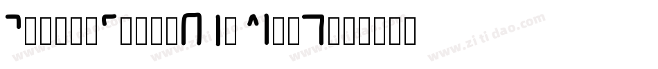 TadwirFontv01-ALmz7字体转换