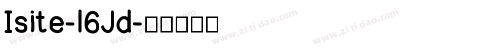 Isite-l6Jd字体转换