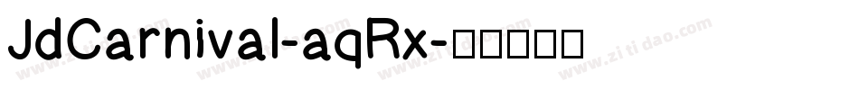 JdCarnival-aqRx字体转换