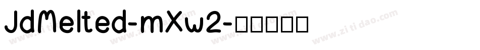 JdMelted-mXw2字体转换