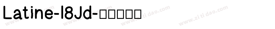 Latine-l8Jd字体转换