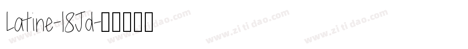 Latine-l8Jd字体转换