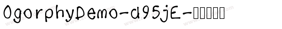 OgorphyDemo-d95jE字体转换