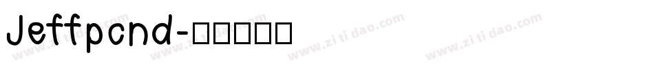 Jeffpcnd字体转换