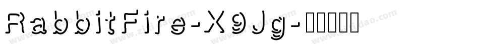 RabbitFire-X9Jg字体转换