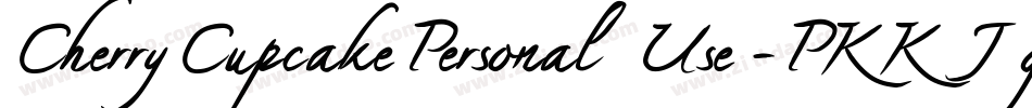 CherryCupcakePersonalUse-PKKJg字体转换