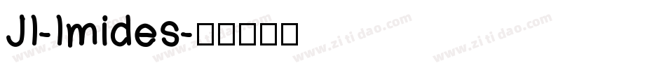 JI-Imides字体转换