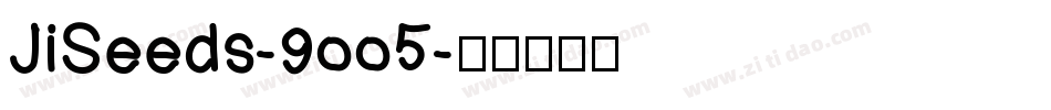 JiSeeds-9oo5字体转换