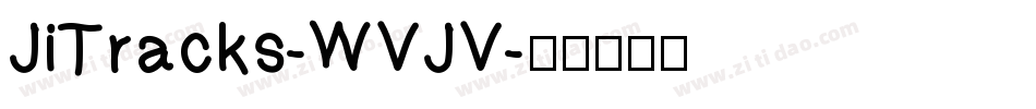 JiTracks-WVJV字体转换