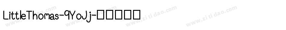 LittleThomas-9YoJj字体转换