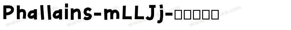 Phallains-mLLJj字体转换