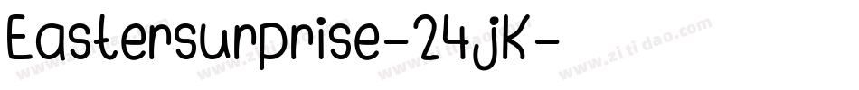 Eastersurprise-24jK字体转换