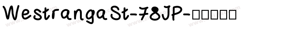 WestrangaSt-78JP字体转换