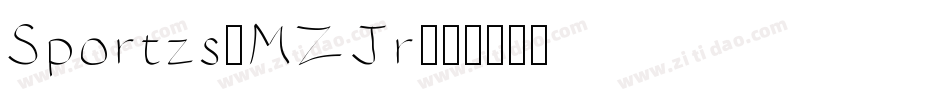 Sportzs-MZJr字体转换