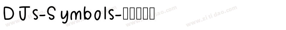DJs-Symbols字体转换