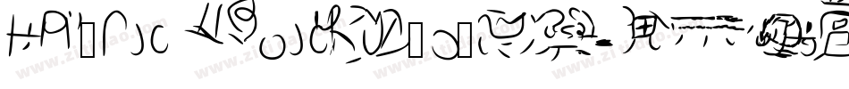 Chainfontblack-6RJx字体转换