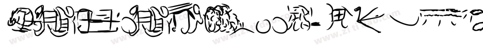 JuPlusBold-6Y4RM字体转换