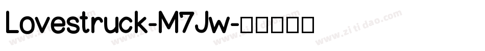 Lovestruck-M7Jw字体转换