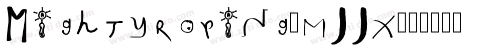 Mightyroping-mJJx字体转换