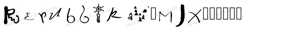 RepublikaV-mJx字体转换