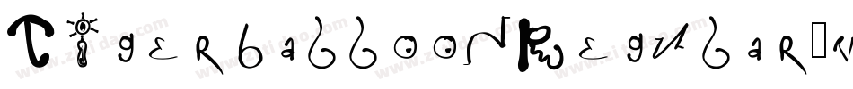 TigerballoonRegular-wPJx字体转换