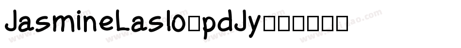 JasmineLaslo-pdJy字体转换