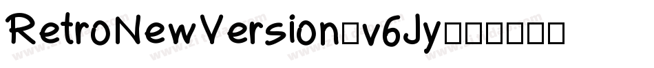 RetroNewVersion-v6Jy字体转换