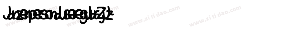 Janzenpersonaluseregular-ZjJz字体转换 Janzenpersonaluseregular-ZjJz字体转换