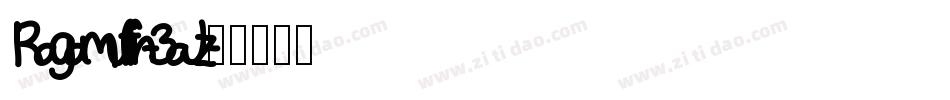 Ragamuffin-3aJz字体转换