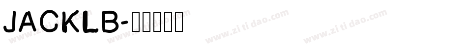 JACKLB字体转换