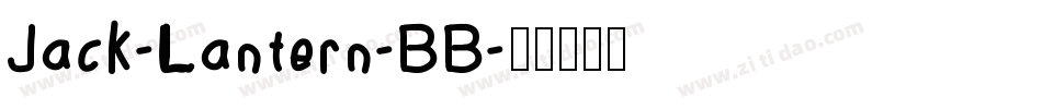 Jack-Lantern-BB字体转换